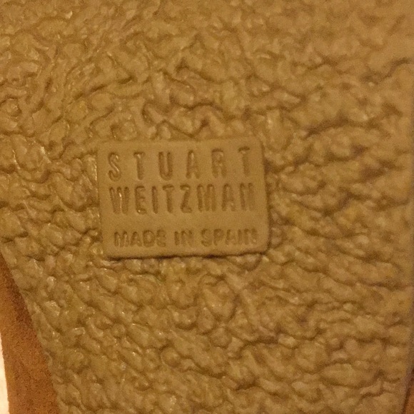 Stuart Weitzman Suede Tassel Gum sole Heels - Picture 7 of 12